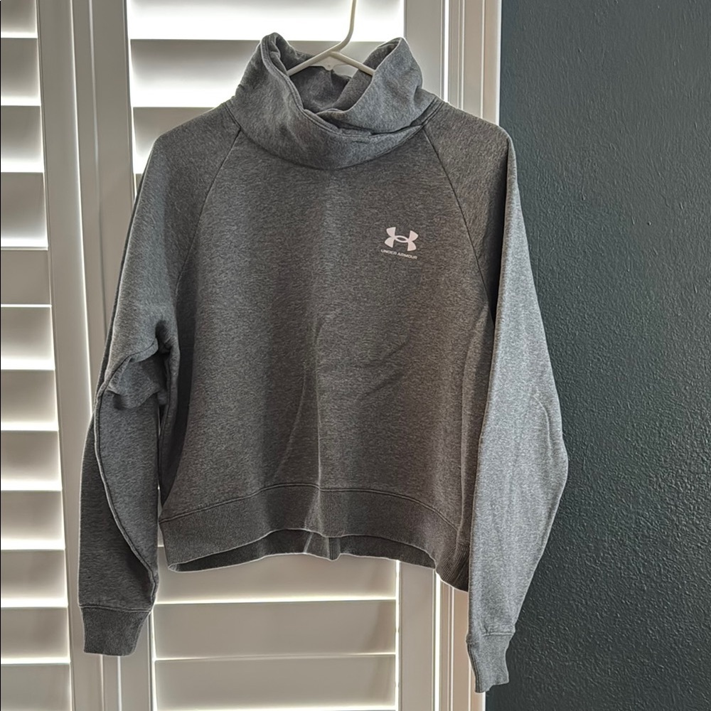 Under Armour Gray Crew Neck Sweater